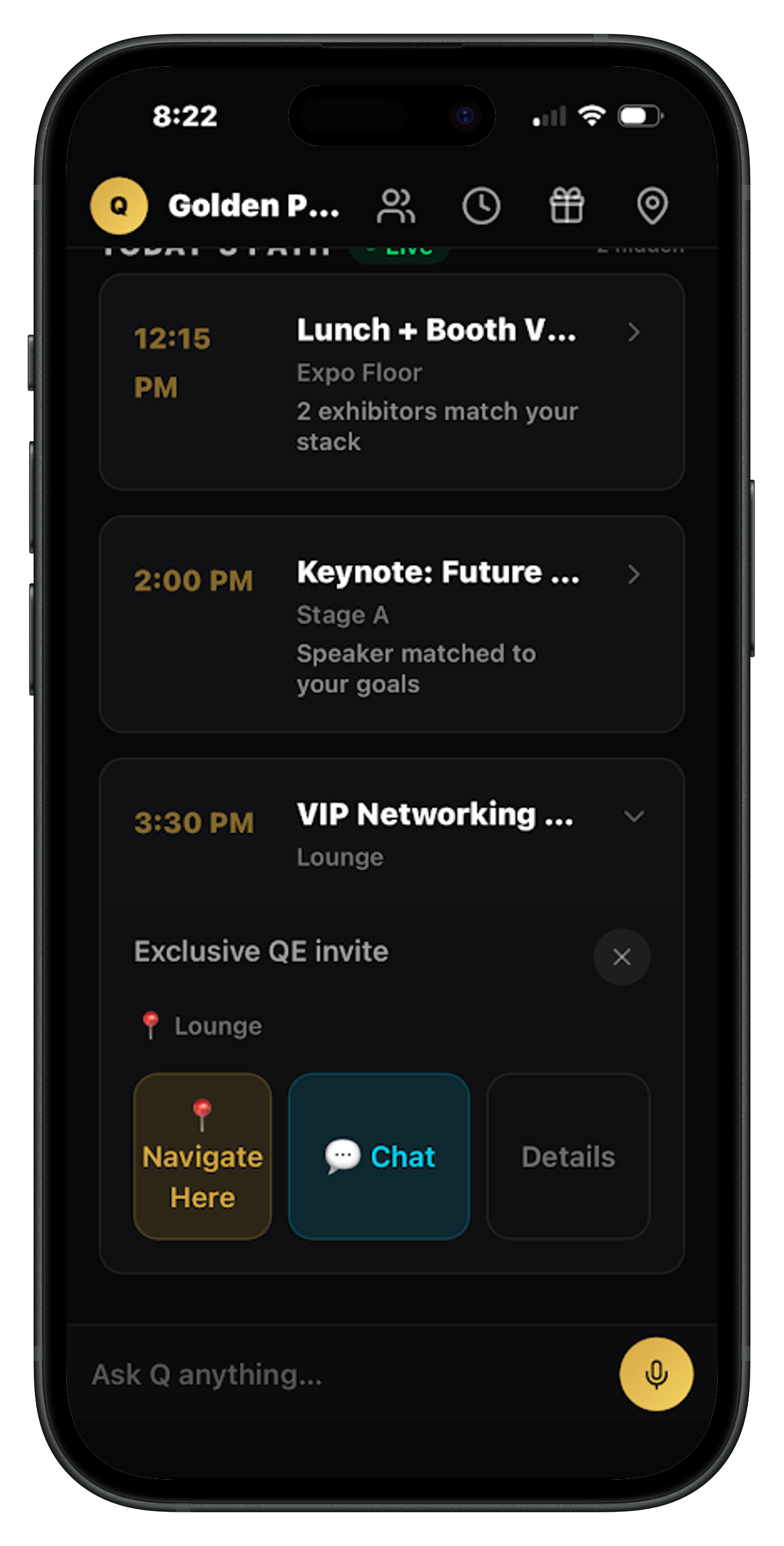 QE Mobile App