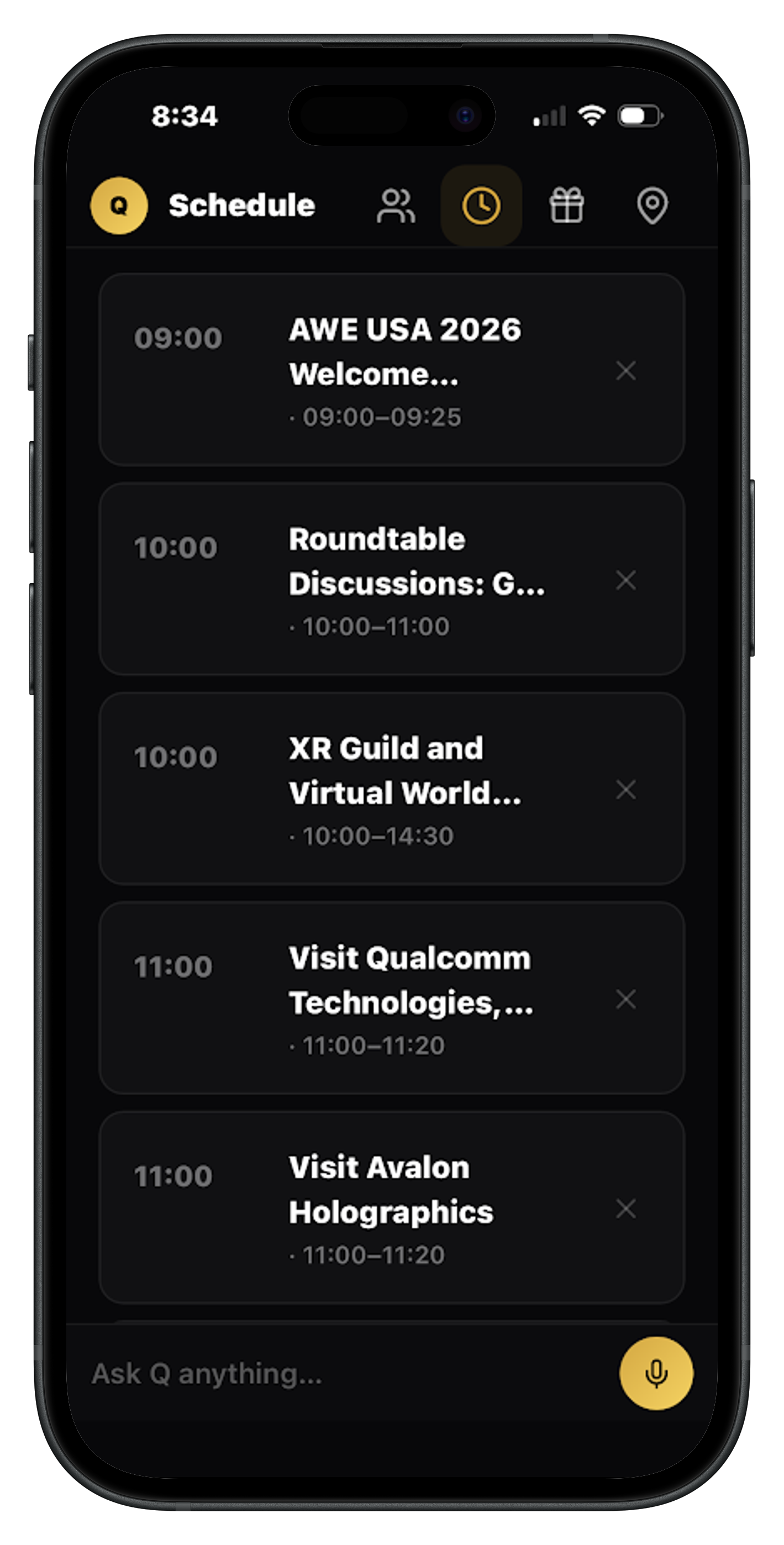 QE Mobile App
